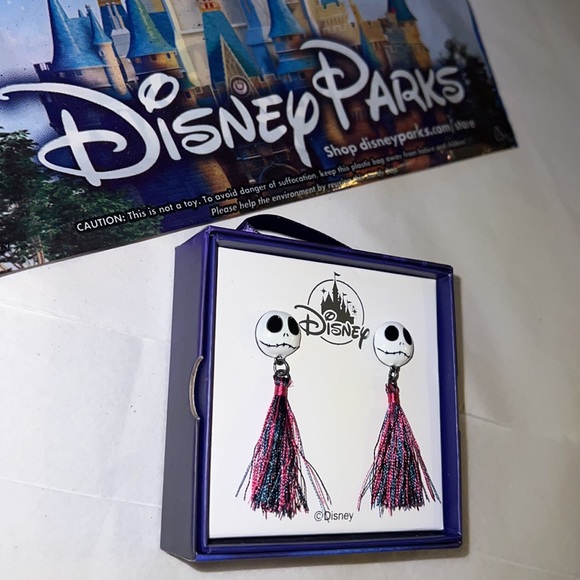 DISNEY The Nightmare Before Christmas Earring Jack the Skeleton - Picture 4 of 13